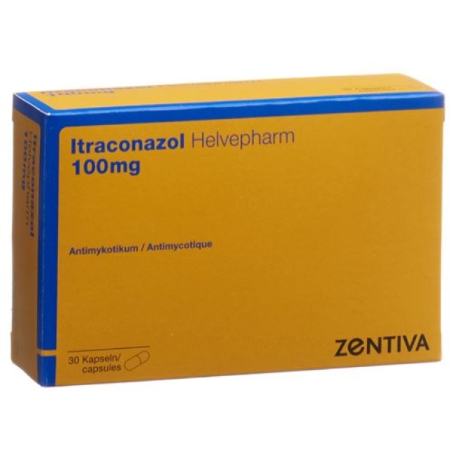 ITRACONAZOL HELVEPHARM 100