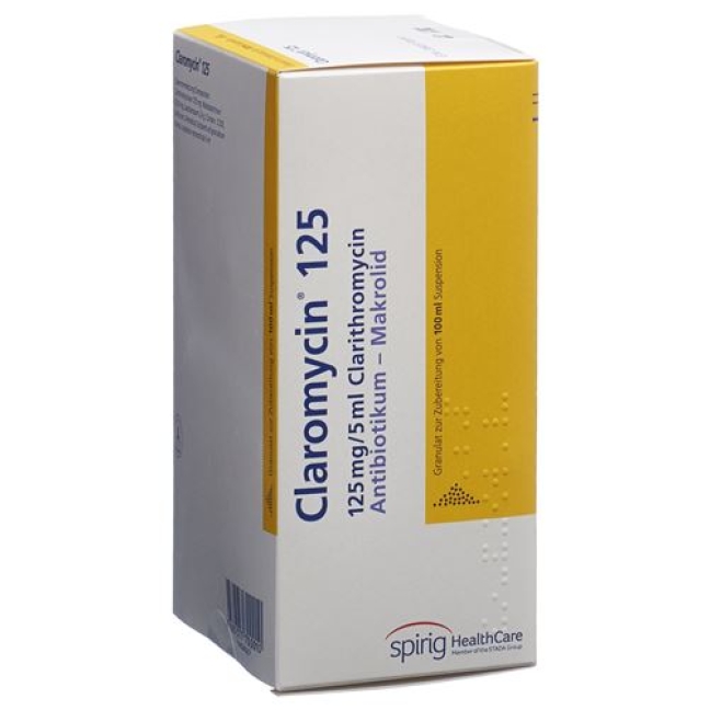 CLAROMYCIN 125MG