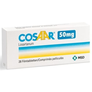 Cosaar 50 mg 28 filmtablets