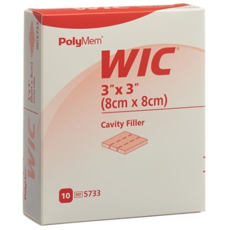 POLYMEM WIC WUNDFUEL 8X8CM