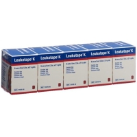 Leukotape K бинт 5мX5см Rot 5 штук Leukotape K бинт 5мX5см Rot 5 штук