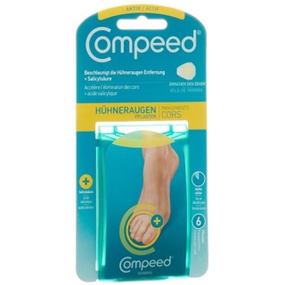 Compeed Huhneraugenpflaster mit Salicylsaure Small 6 штук