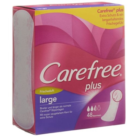 Carefree Plus Large Fresh Slipeinlagen 48 штук