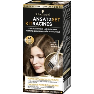 Schwarzkopf Ansatzset Hell Mittelbraun бутылка 22мл