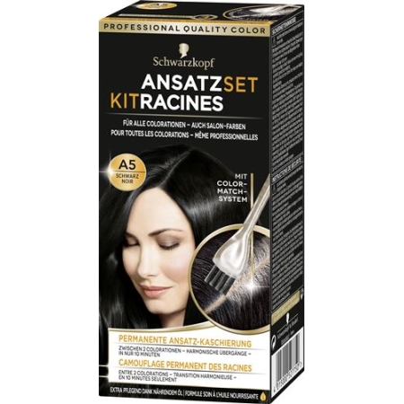 Schwarzkopf Ansatzset Schwarz бутылка 22мл