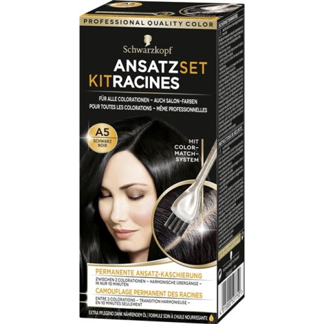 Schwarzkopf Ansatzset Schwarz бутылка 22мл