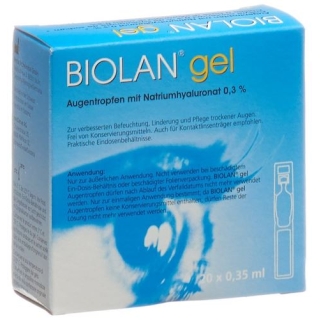 Biolan Augengel 20 Monodosis 0.35мл