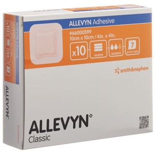 Allevyn Adhesive Wundkompressen 10x10см 10 штук