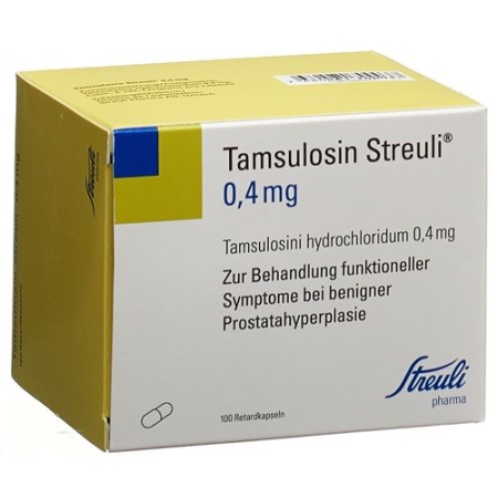 Tamsulosin Streuli 0.4 mg 100 Retard Kaps