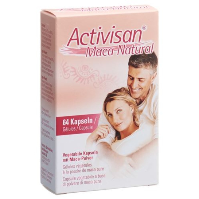 Activisan Maca Natural в капсулах 64 штуки