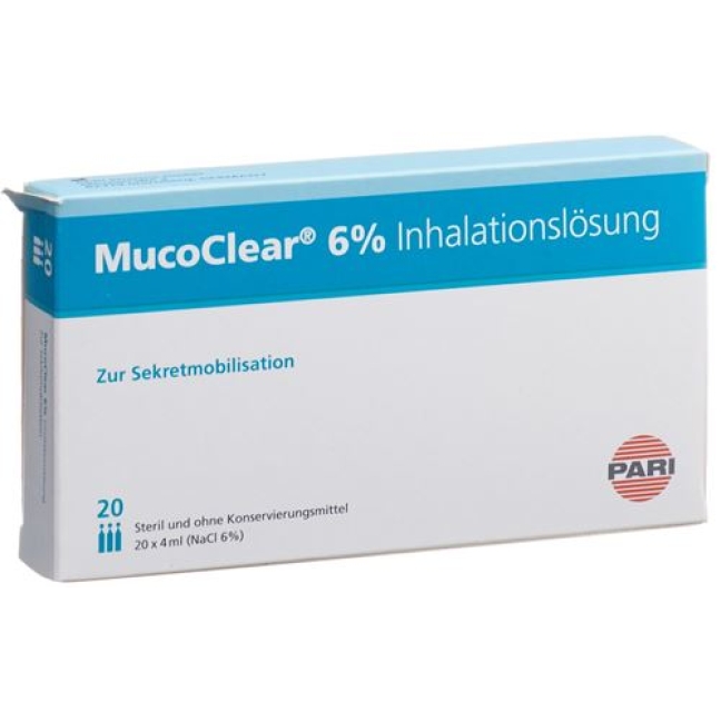 PARI MUCOCLEAR INHAL LS 6% NA