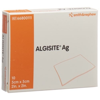 Algisite Ag Alginat Kompressen 5x5см 10 штук