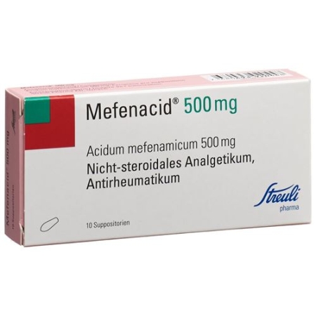 Mefenacid 500 mg 10 Zaepfchen