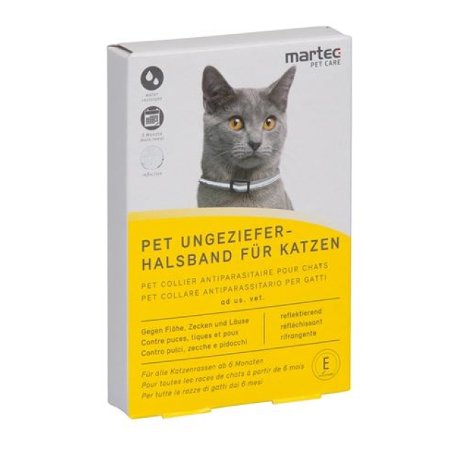 Martec Pet Care Pet Ungezieferhalsb Katzen Reflekt