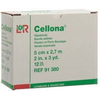 Cellona Gipsbinden 2.75мX5см Feincremig 12 штук