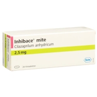 Inhibace Mite 2.5 mg 28 filmtablets Inhibace Mite 2.5 mg 28 filmtablets