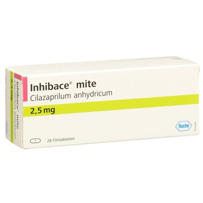 Inhibace Mite 2.5 mg 28 filmtablets