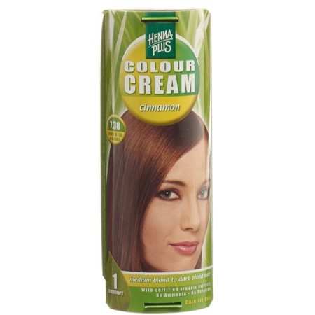 Henna Plus Colour крем 7.38 Zimt 60г