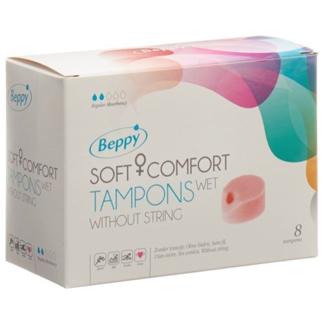 Beppy Soft Comfort Tampons Wet 8 штук