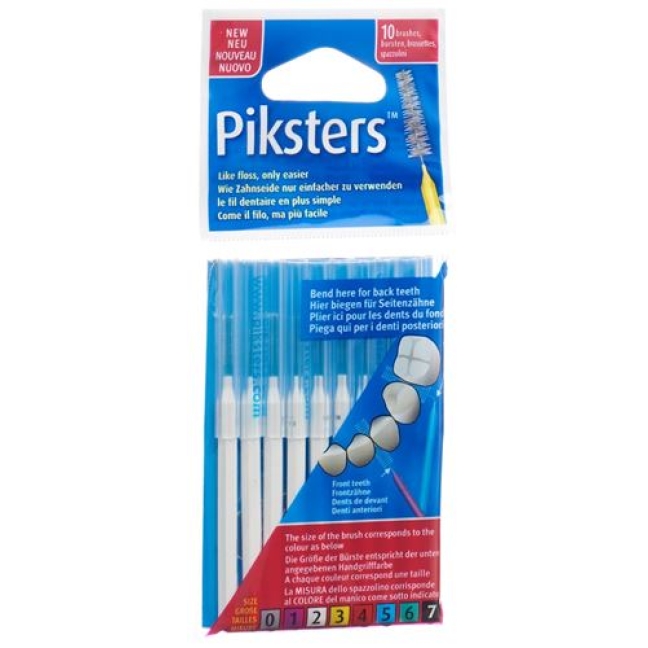 Piksters Interdentalburstchen размер 2 10 штук