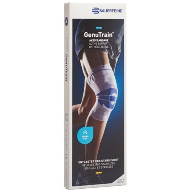 GENUTRAIN KNIEBANDAGE MIT SILI