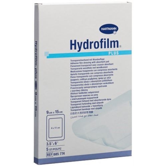 Hydrofilm Plus Wundverband Film 9x15см Steril 5 штук