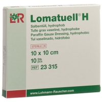 Lomatuell H Salbenkompresse 10x10см стерильный 10 штук