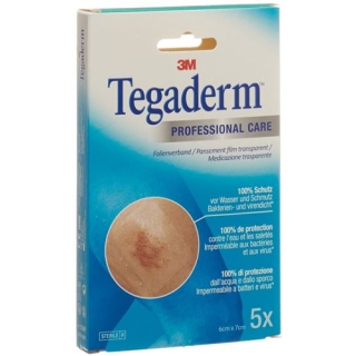 3M Tegaderm Transparentverband 6x7см 5 штук