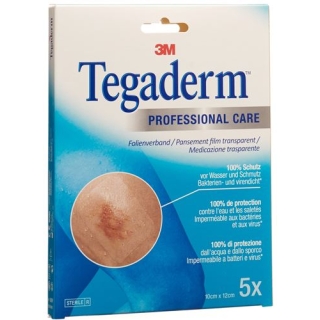 3M Tegaderm Transparentverband 10x12см 5 штук