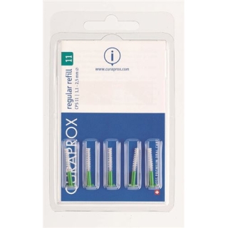 Curaprox 11 Regular Interdental Burste Grun 5 штук