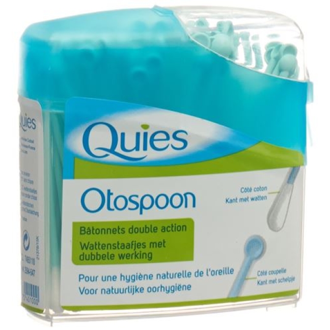 Quies Otospoon Wattestabchen 100 штук