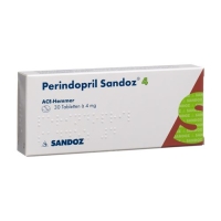 Perindopril Sandoz 4 mg 30 tablets Perindopril Sandoz 4 mg 30 tablets