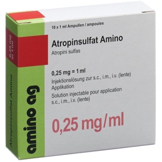 ATROP SULF AMINO AMP 0,25M