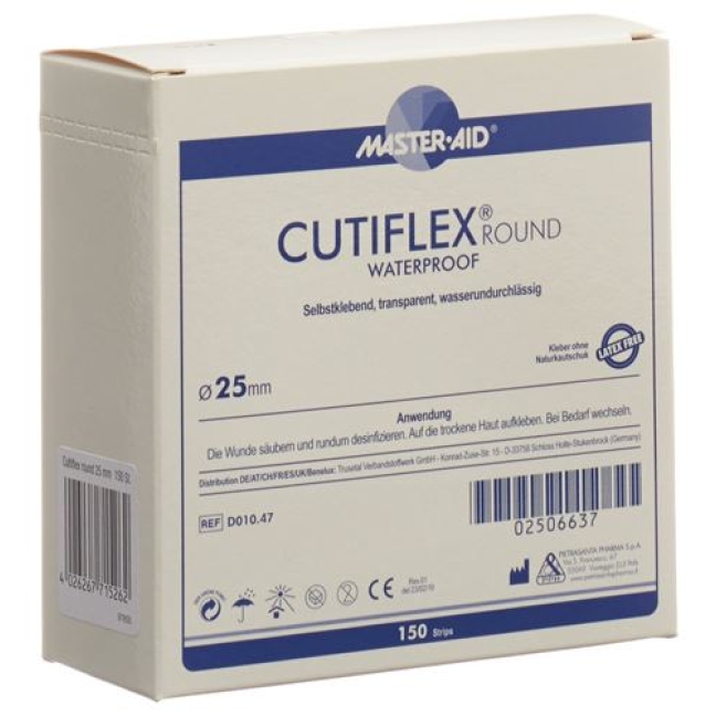 CUTIFLEX ROUND FOLIENPFLA 25MM