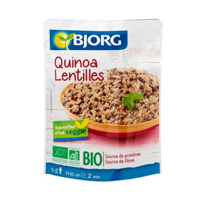 BJORG QUINOA LENTILLES DOY