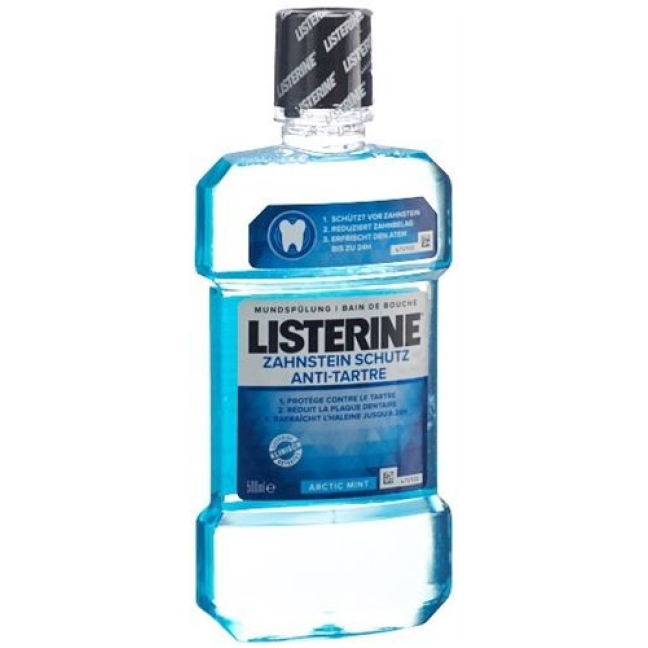 Listerine ополаскиватель для полости рта Zahnsteinschutz 500мл