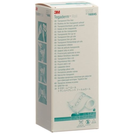 3M Tegaderm Roll Folienverband 10см x 2m Transparent