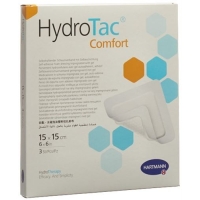 Hydrotac Comfort повязка для ран 15x15см стерильный 3 штуки Hydrotac Comfort повязка для ран 15x15см стерильный 3 штуки