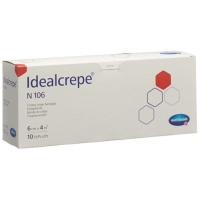 Idealcrepe N106 эластичный бинт 4мX6см 10 штук