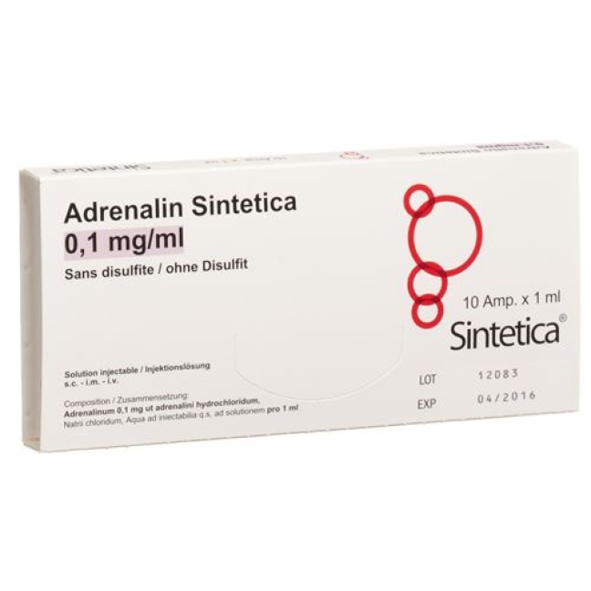 ADRENALIN SINT O DIS 0.1MG