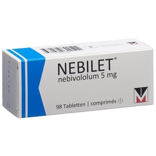 Nebilet 5 mg 98 tablets