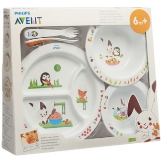 Avent Philips Baby Ess Lern Set Gross 6m+