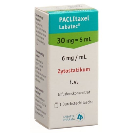 Paclitaxel 30 mg/5 ml Durchstechflasche 8 ml