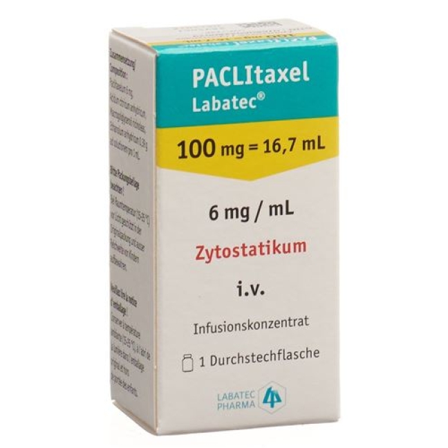 Paclitaxel 100 mg/16.7ml Durchstechflasche 20 ml