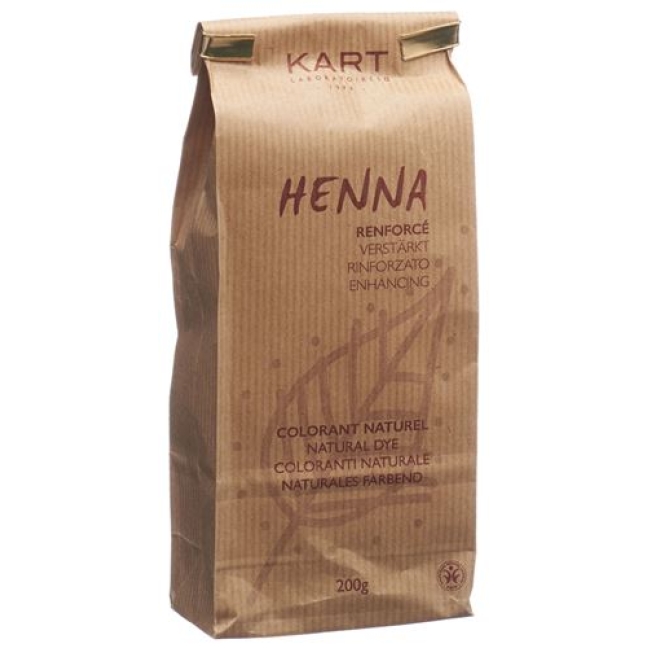 Kart Henna Pulver Verstarkt Sachet 200г