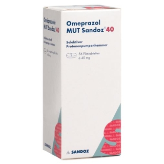 Omeprazol Mut Sandoz 40 mg 56 filmtablets