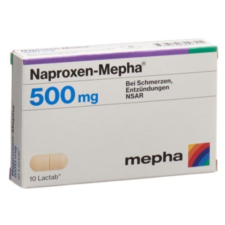 Naproxen Mepha 500 mg 50 Lacktab