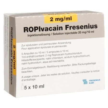 ROPIVACAIN FRES 2MG/ML