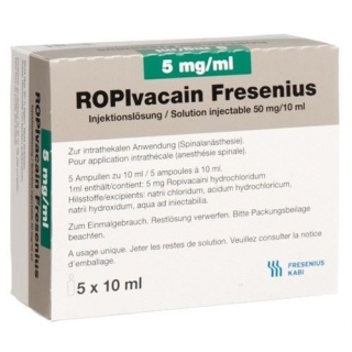 ROPIVACAIN FRES 5 MG/ML