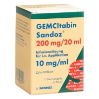 Gemcitabin Sandoz 200 mg/20 ml